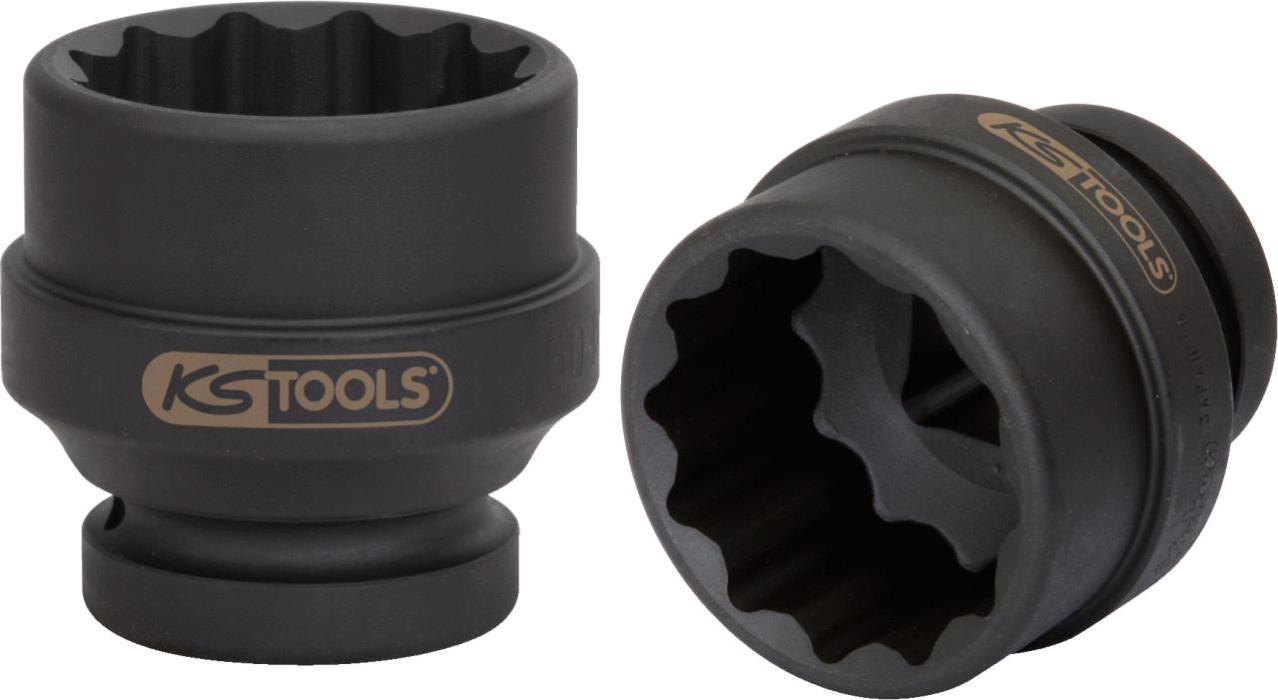 KS TOOLS 1 Bussola Poligonale P avvitatori Ad Impulsi corta 55mm ks-tools-1-bussola-poligonale-p-avvitatori-ad-impulsi-corta-55mm
