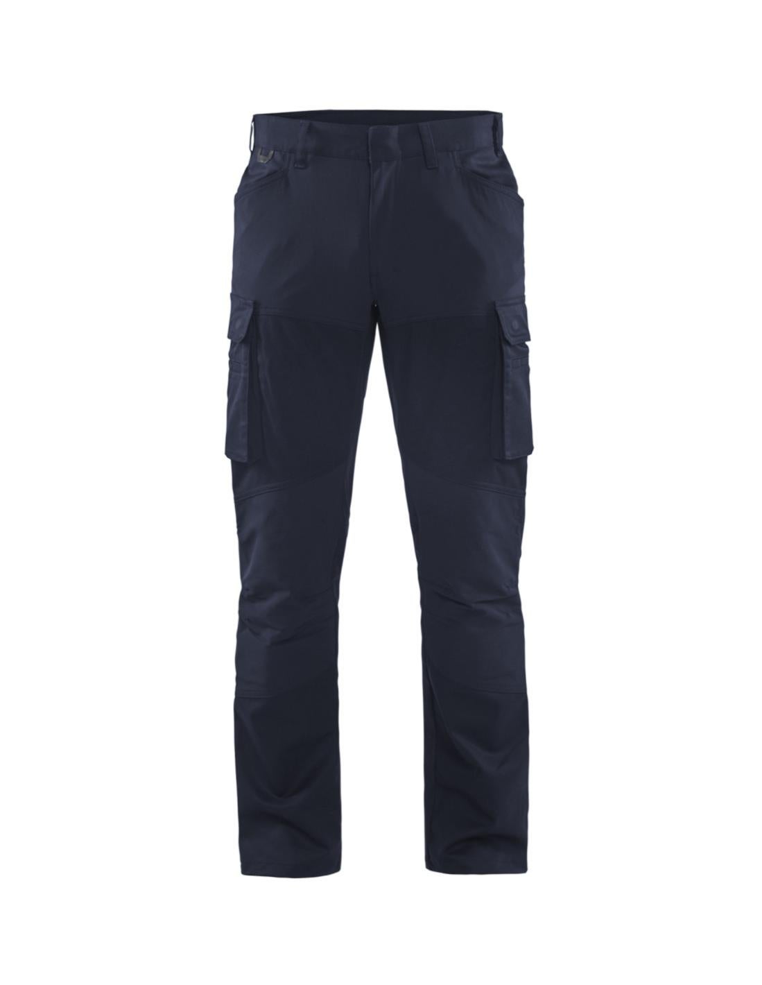 Blakläder 155518608699C46 Pantalon Artisan, Bleu Marine/noir, C46
