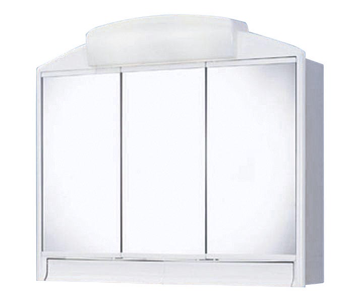 Mueble de pared para baño con espejo Ikorfat estantes ajustables