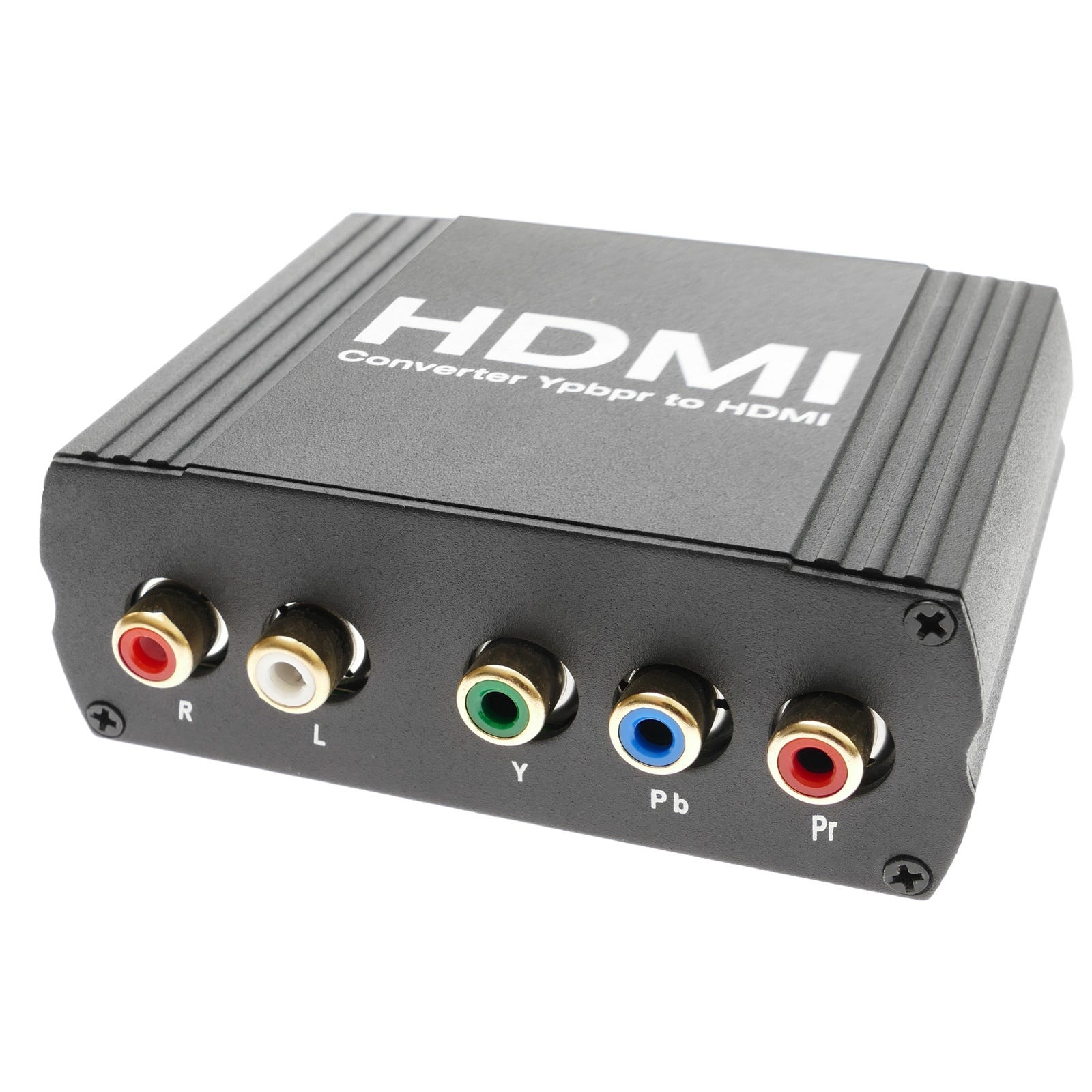Convertisseur RGB YPbPr femelle et audio vers HDMI femelle dans un