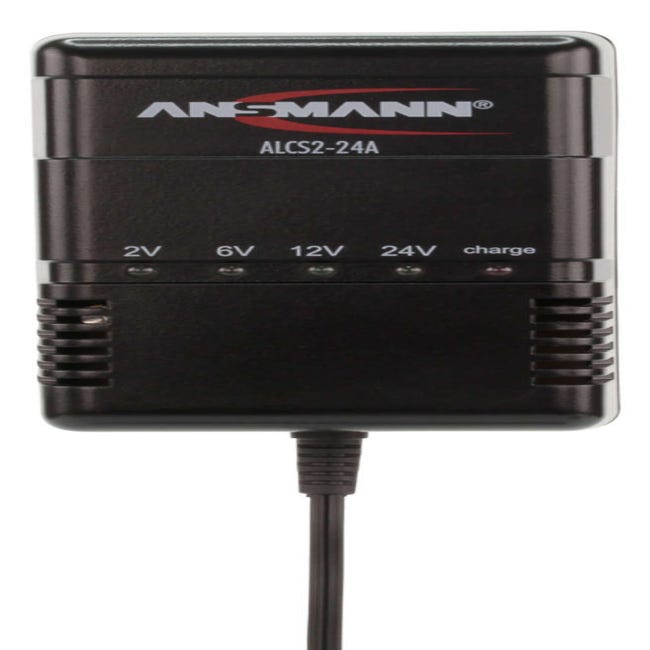 Chargeur automatique pour batterie au plomb 2-24V (2Ah – 24 Ah) - ANSMANN  ALCS 2-24A - Réglage