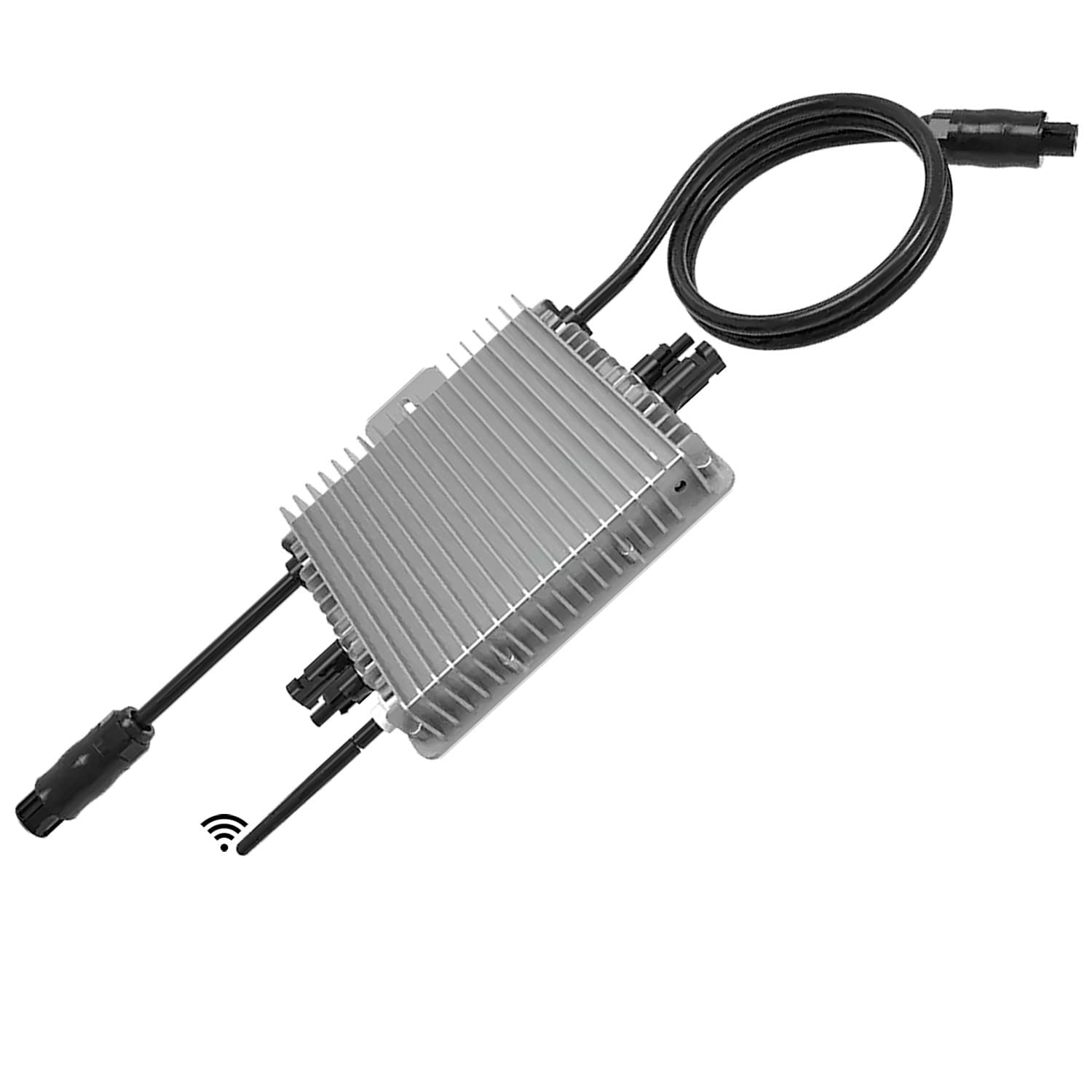 Deye - 800W Micro Onduleur Monophasés SUN800G3-EU-230 pour 2 Panneaux  Solaires, WLAN - Microinverter avec APP Surveillance (800 Watt)