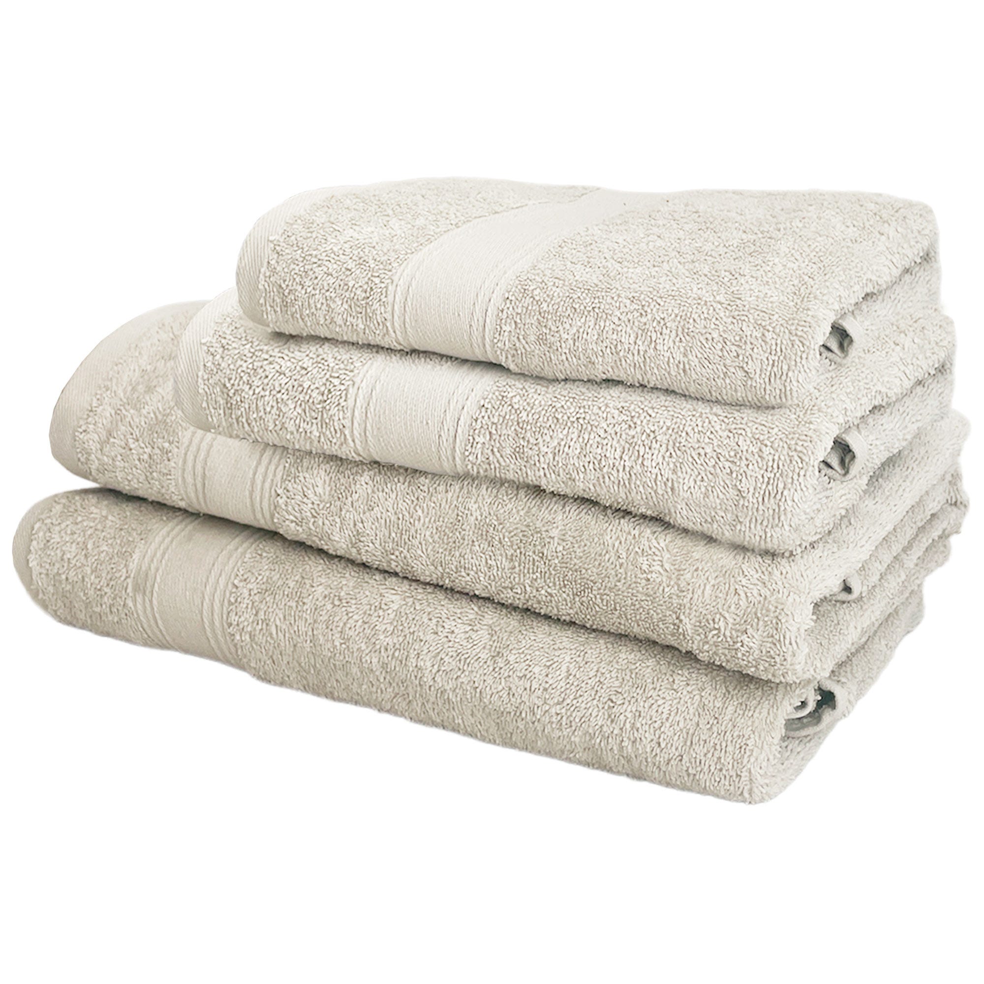Juego de toallas de baño grandes de 4 piezas - 100% algodón suave, toalla  de 30