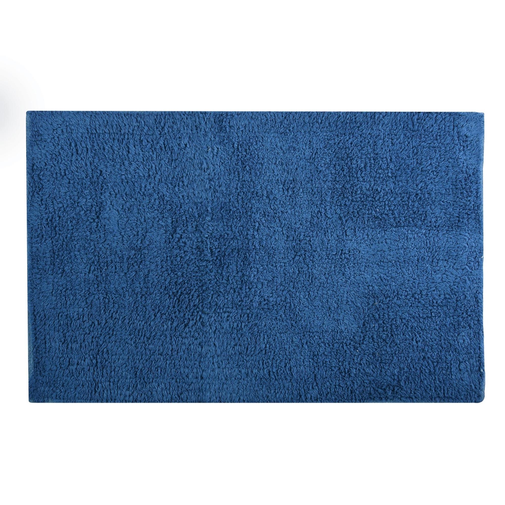 Tappeto moderno lavabile LATIO 71351090 blu scuro 140x200 cm