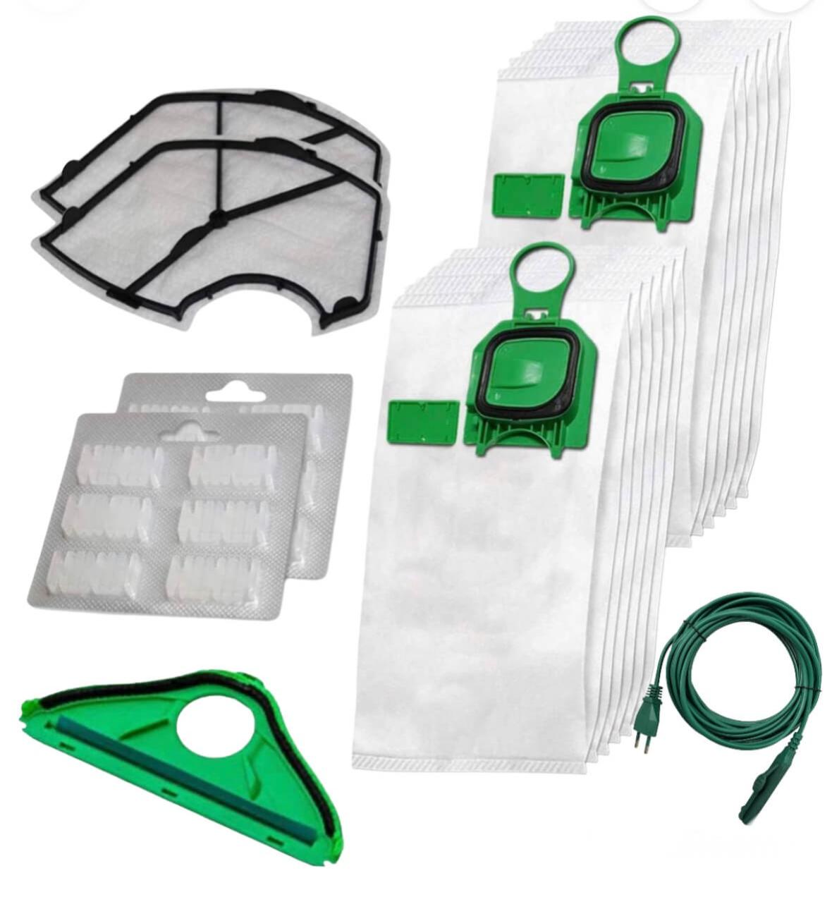 Sacchetti Folletto Vk150 12 SACCHETTI SACCHI 12 PROFUMI PER FOLLETTO VK140 VK150 MOD. FP 140 / 150 Sacchetti Aspirapolvere Folletto - Foto 4