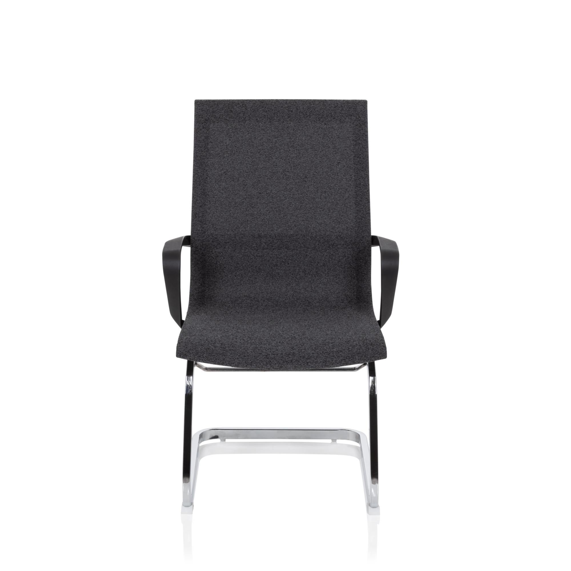Ombrellone Cantilever Beliani ø 268 Cm | Giardino, Poliestere Impermeabile, Grigio Scuro, Con Manovella