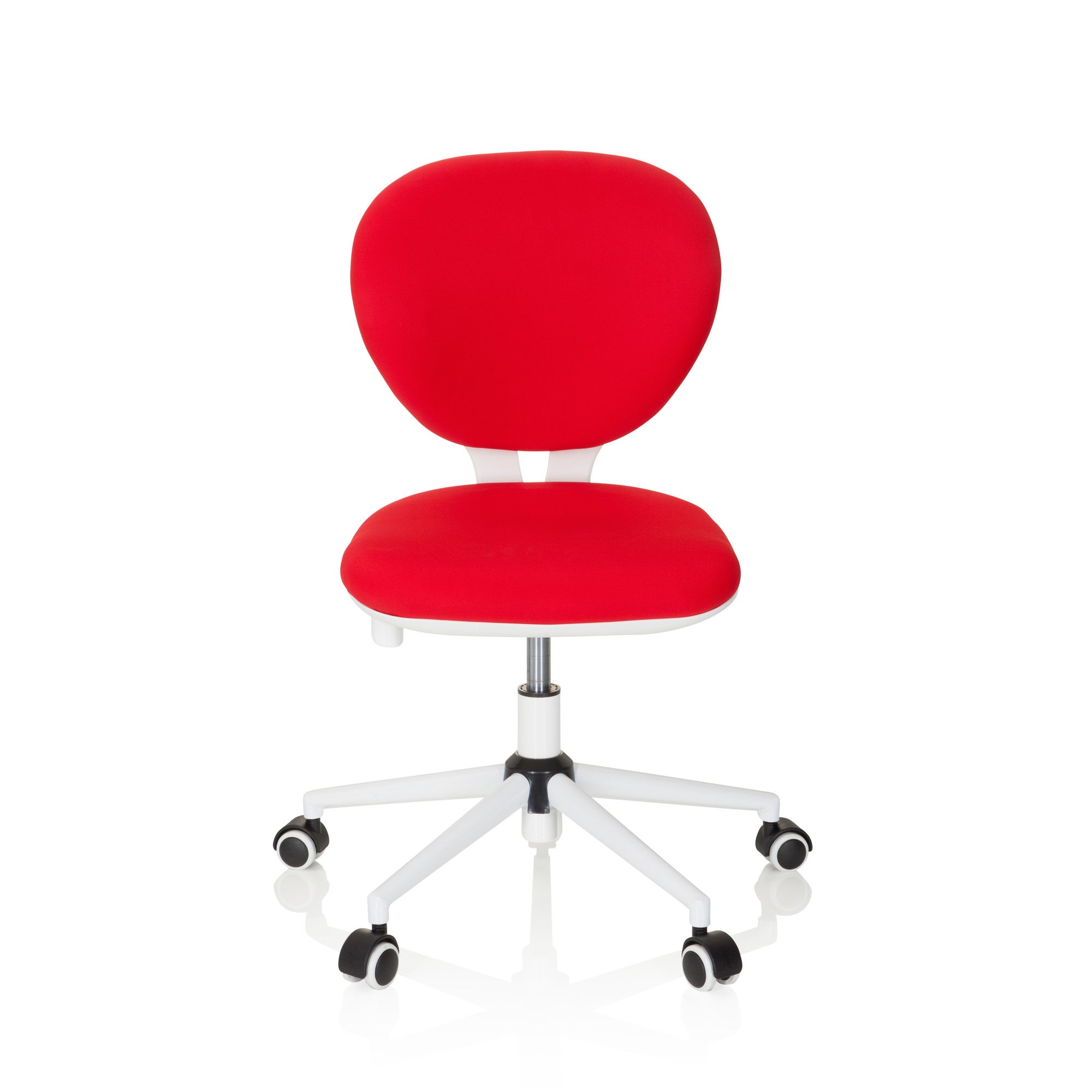 Sedia per bambini / Sedia da scrivania per bambini KID VIVO Tessuto Rosso hjh  OFFICE