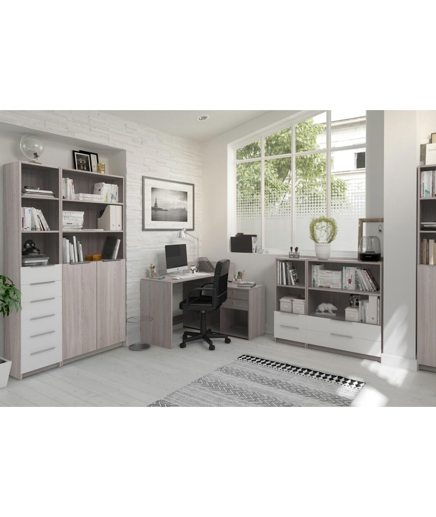 ESCRITORIO EN ANGULO CON 2 CAJONES KLEO Leroy Merlin