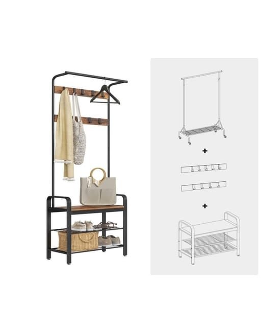 PERCHERO ZAPATERO VASAGLE Leroy Merlin