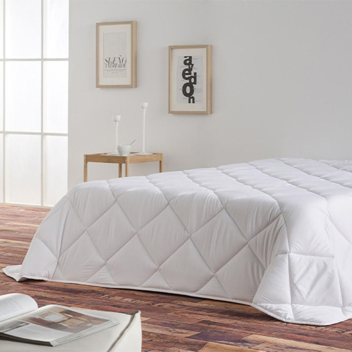 Copripiumino reversibile bicolore per letto 135 cotone extra morbido Copripiumino reversibile bicolore per letto 135 cotone extra morbido
