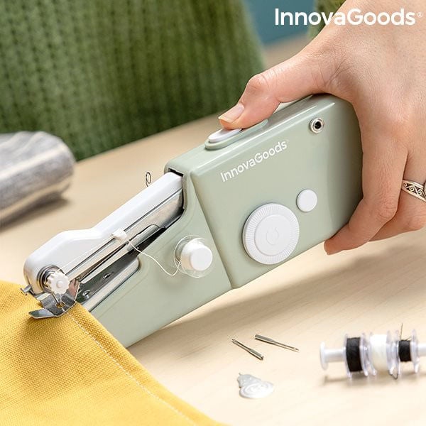 Máquina de coser de mano portátil v0103018 innovagoods 8435527815486 07229  INNOVAGOODS
