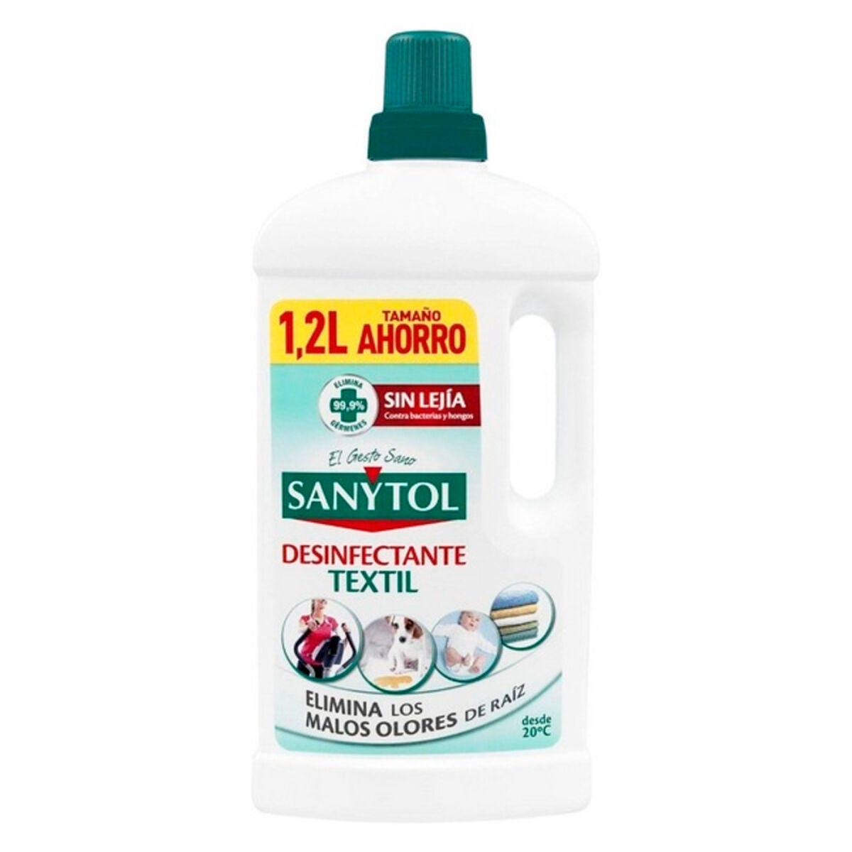 Eliminador de Olores Sanytol Desinfectante Textil (1200 ml) 8411660170378  S0578790 Sanytol