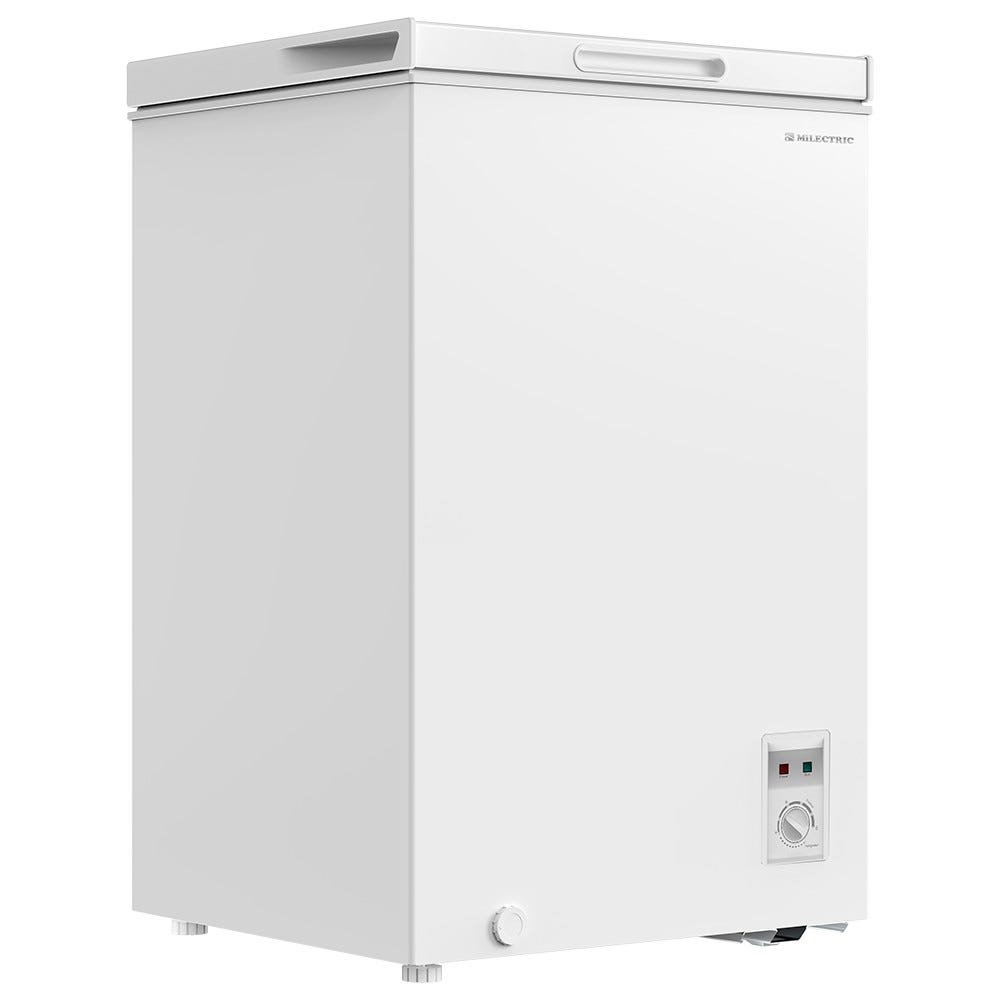 Congelador Arcón MILECTRIC Horizontal (Blanco) A+/F 98 litros - Dual System  - 4**** : 151.25: .es: Grandes electrodomésticos