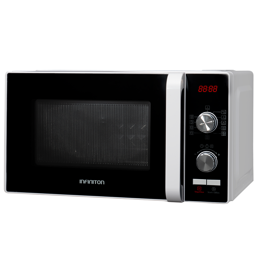 Infiniton Mw-f102 - Microondas, Negro, 20l, 700w, Control Digital, Función  Defrost, Interior Cerámico, Puerta De Cristal, Sistema Sin Plato Giratorio  con Ofertas en Carrefour