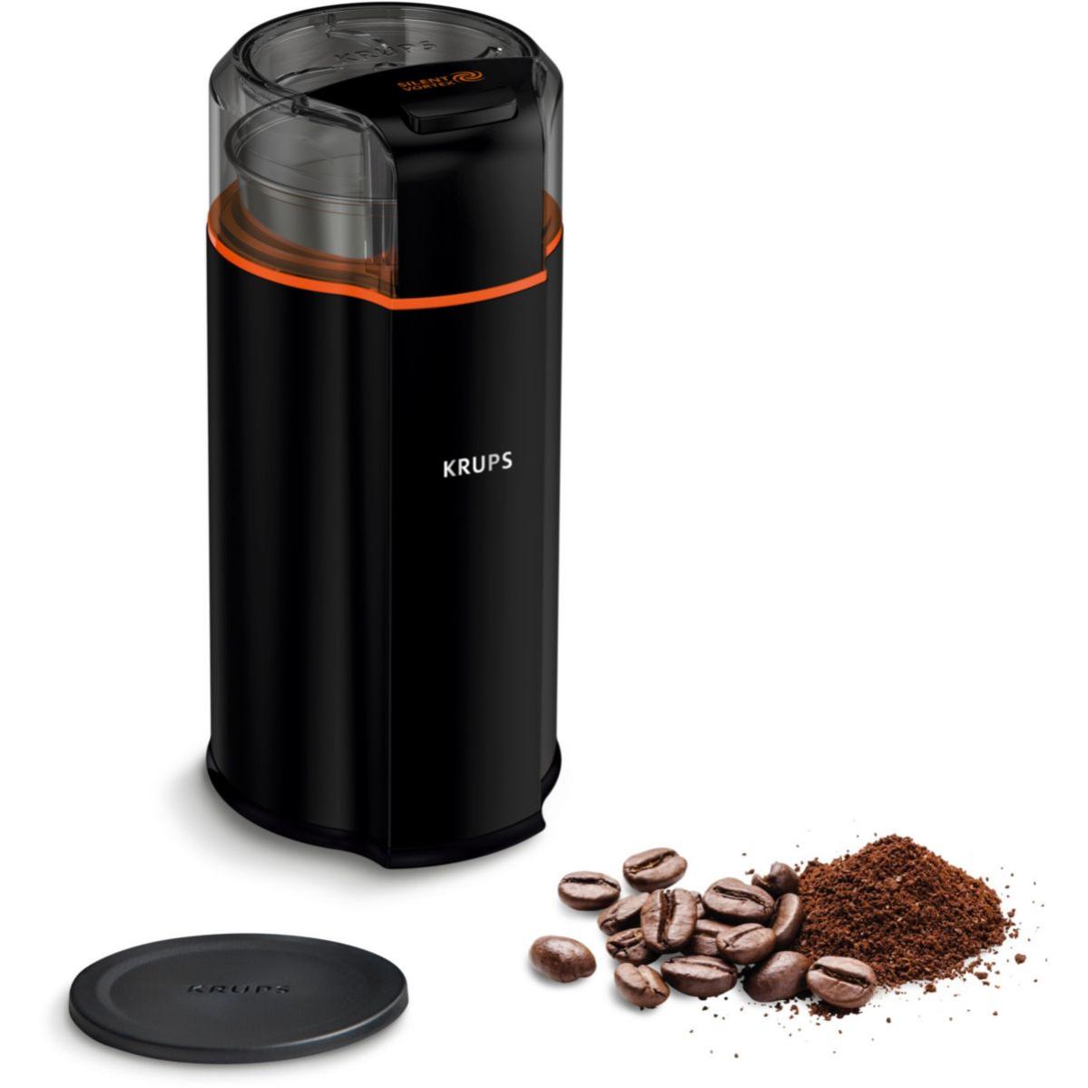 Moulin à café KRUPS GX332810 silent vortex grinder Leroy Merlin