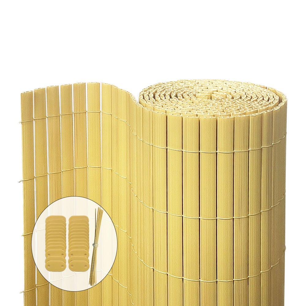 Canniccio PVC bifacciale di occultazione - Arelle in bamboo Verdemax -  Codice: 5520