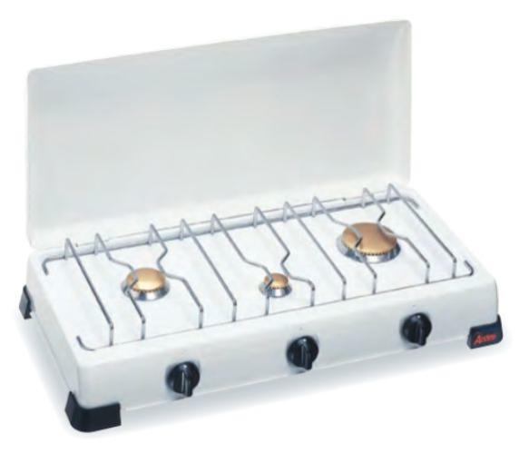 Piano Cottura A Gas Ardes 9S03FMV – Bianco, 3 Fiamme, 4200W, Libera Installazione (B-Ware)