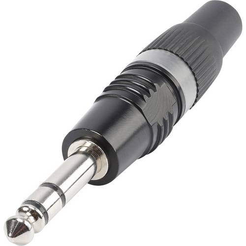 Jack 6.35 mm mâle, droit Hicon HI-J63S Nombre de pôles (num): 3