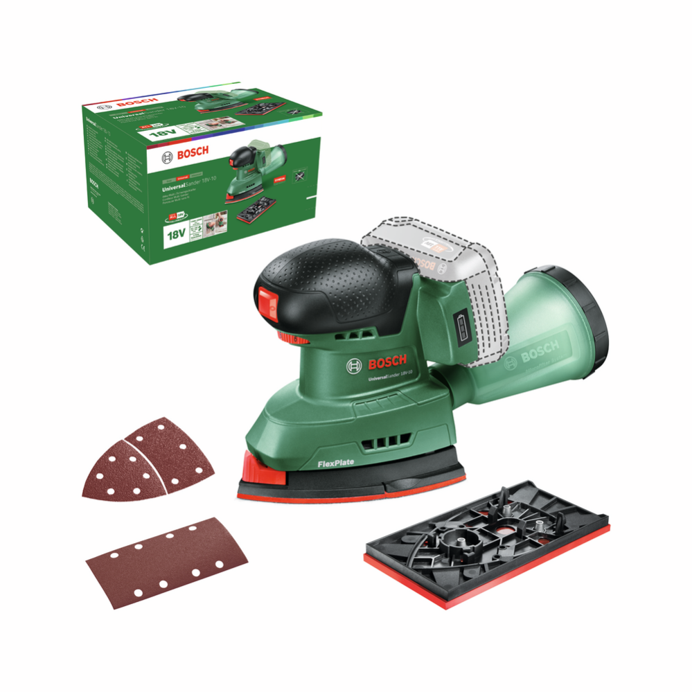 18V10 Universandronder Cordless MultiSander Leroy Merlin