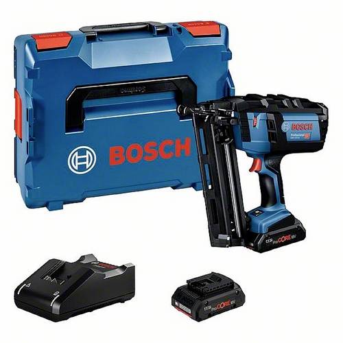 Bosch Professional GNH 18V-64 0.601.481.102 Cloueuse sans fil + 2  batteries, + chargeur, + mallette