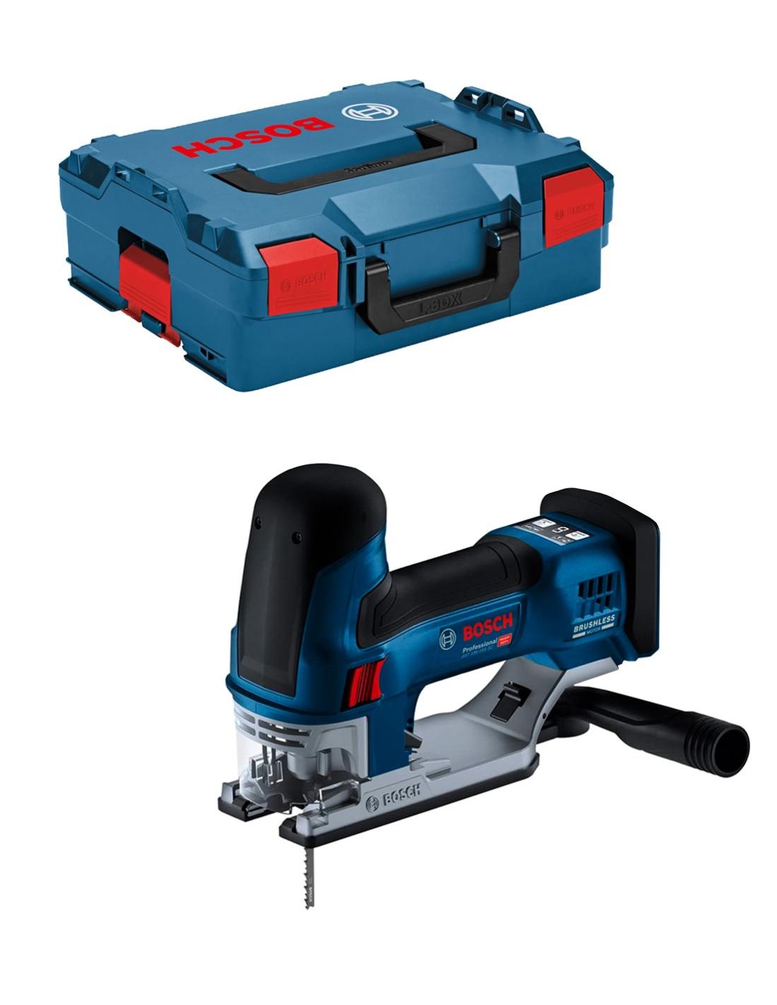 Sierra de calar bosch gst 18v-155 sc (cuerpo solo + l-boxx 136)