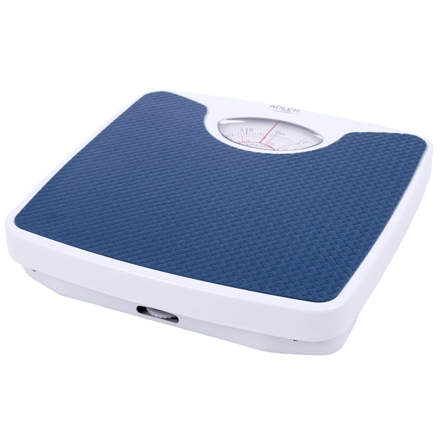 Bilancia Pesapersone Meccanica, Analogica Alta Precisione Capacità di Peso 150kg Adler Bianco/blu AD8151B - 2