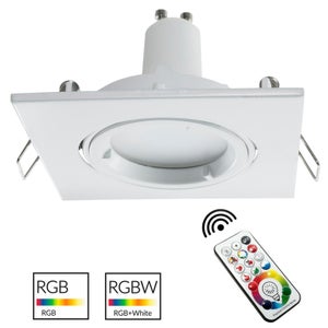 Faretto Led Gu10, Ecd Germany, 3 W, Incasso, 50 X 57 Mm, 251 Lumen