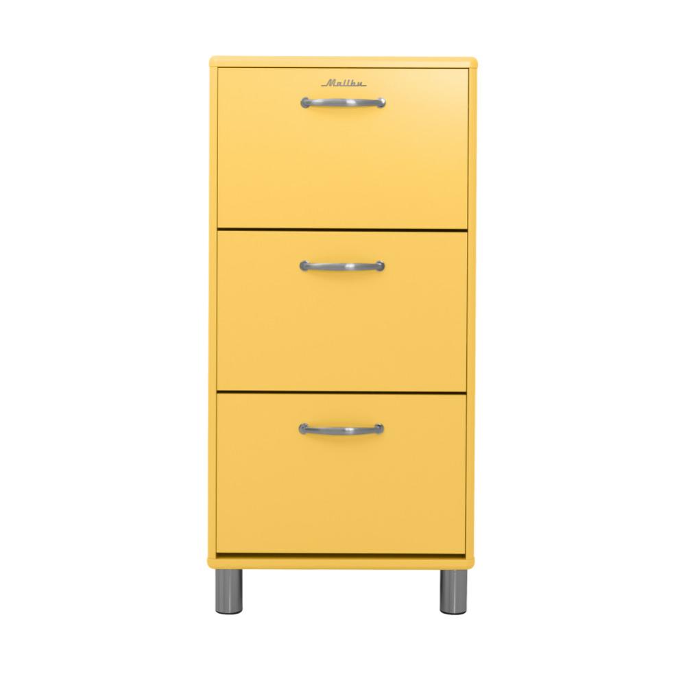 Meuble à chaussures L58cm jaune MALIBU Leroy Merlin