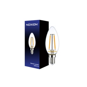 Lot 10x Noxion Lucent LED E14 Boule Filament Claire 2.5W 250lm - 827 Blanc  Très Chaud, Équivalent 25W