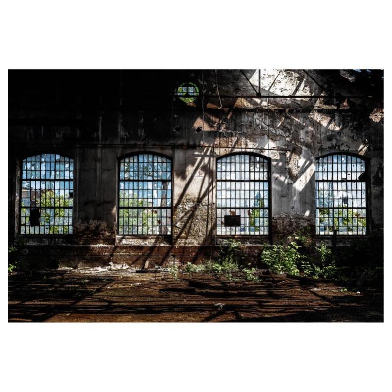 Papier Peint DECO INDUSTRIELLE H.2.7 x L.4 m -Tapisserie murale