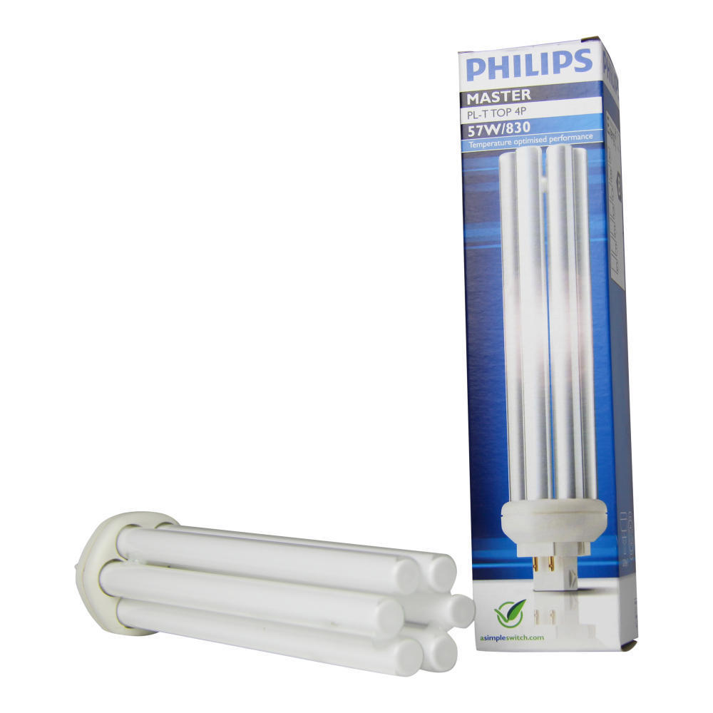 Philips Master Pl T Top 57w 830 Blanc Chaud 4 Pin Leroy Merlin