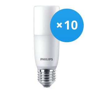 Philips ampoule LED Equivalent 75W E27 Blanc froid non dimmable, verre, lot  de 2 pas cher 