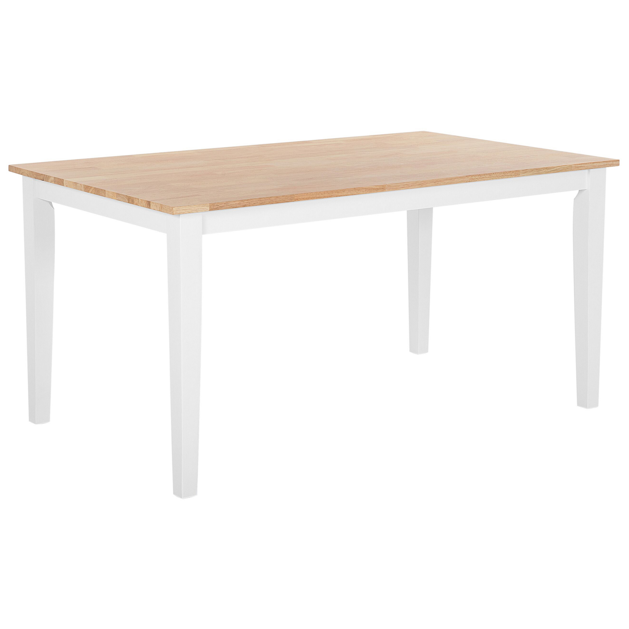 Tavolo Da Pranzo GEORGIA 140 Cm In Finto Faggio E Nero E Set Di 6 Sedie - 7