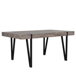 Tavolo in metallo e terrazzo premium grey 90 cm - Arredamento per la sala  da pranzo - Tikamoo