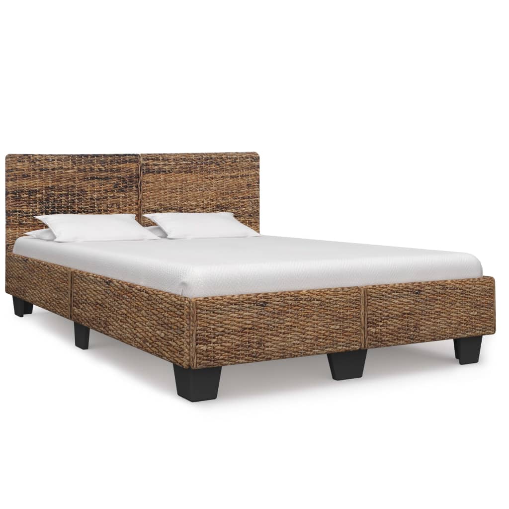 Cabecero para cama 160 cm ratán natural -Cabeceros para cama