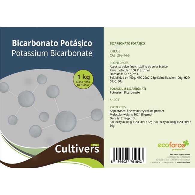 Bicarbonato di potassio, 1 kg