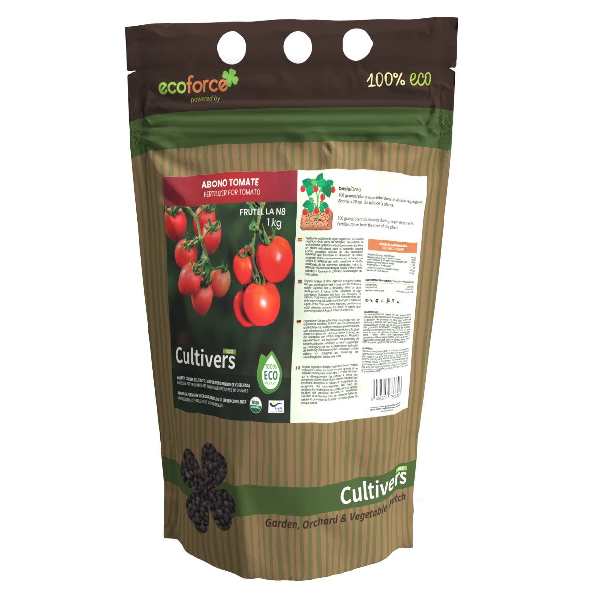 CULTIVERS Engrais Tomate Naturel De 1 Kg Engrais D'origine 100 % ...