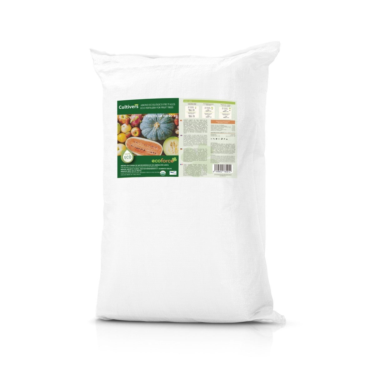 CULTIVERS Adubo Árvores de Frutos Orgânico 20 kg. 100% Orgânico e Vegan.  Maior rendimento e aumento do tamanho da fruta | Leroy Merlin