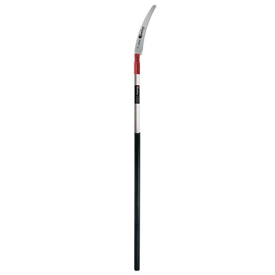 Serrucho de poda con mango telescópico, poste de extensión telescópico de  aleación de aluminio de 5,3-18 pies, sierra de poda de poste de largo  alcance para aserrar y cortar : : Bricolaje