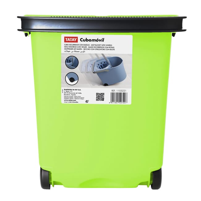 Cubo con ruedas leroy merlin hotsell