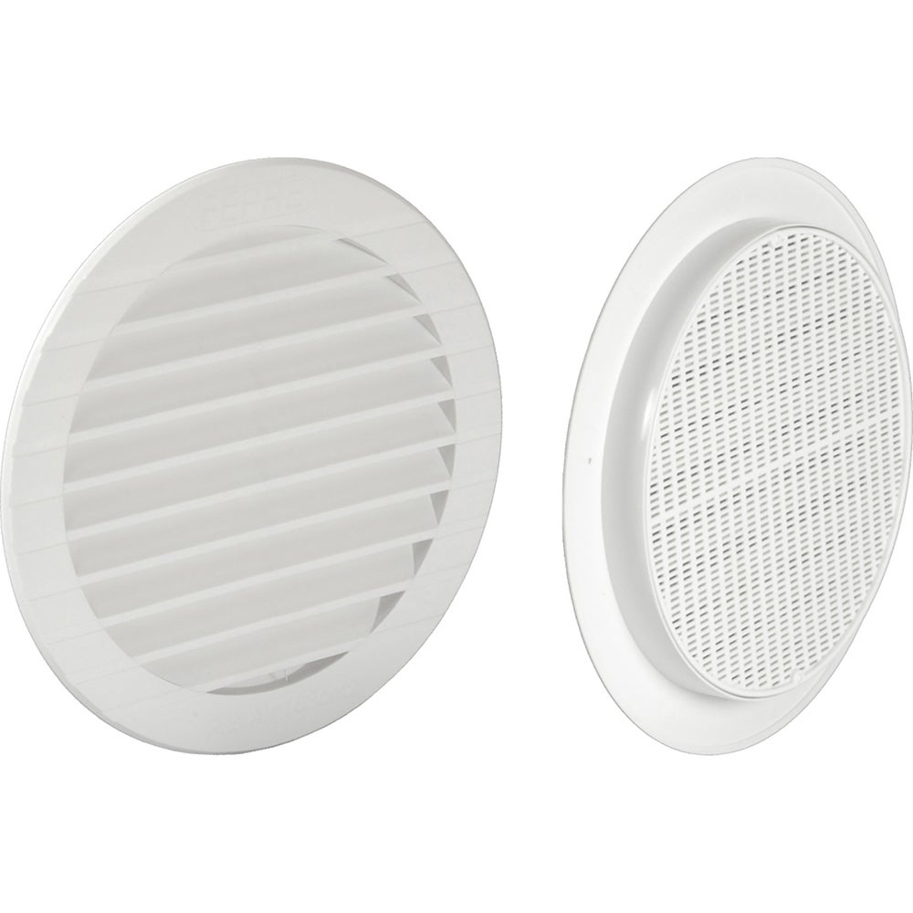 Rejilla Empotrar Redonda 150 Mm Plastico Blanco Leroy Merlin