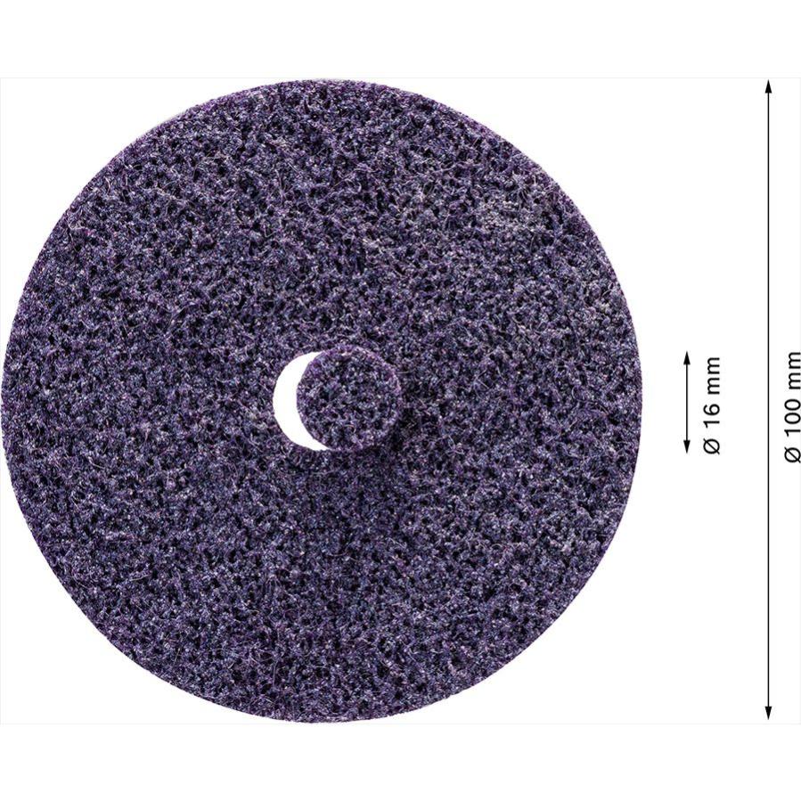 Disco Abrasivo Bosch Per Finitura Metalli - Tessuto Non Tessuto Ø115mm Per Smerigliatrici - Foto 8