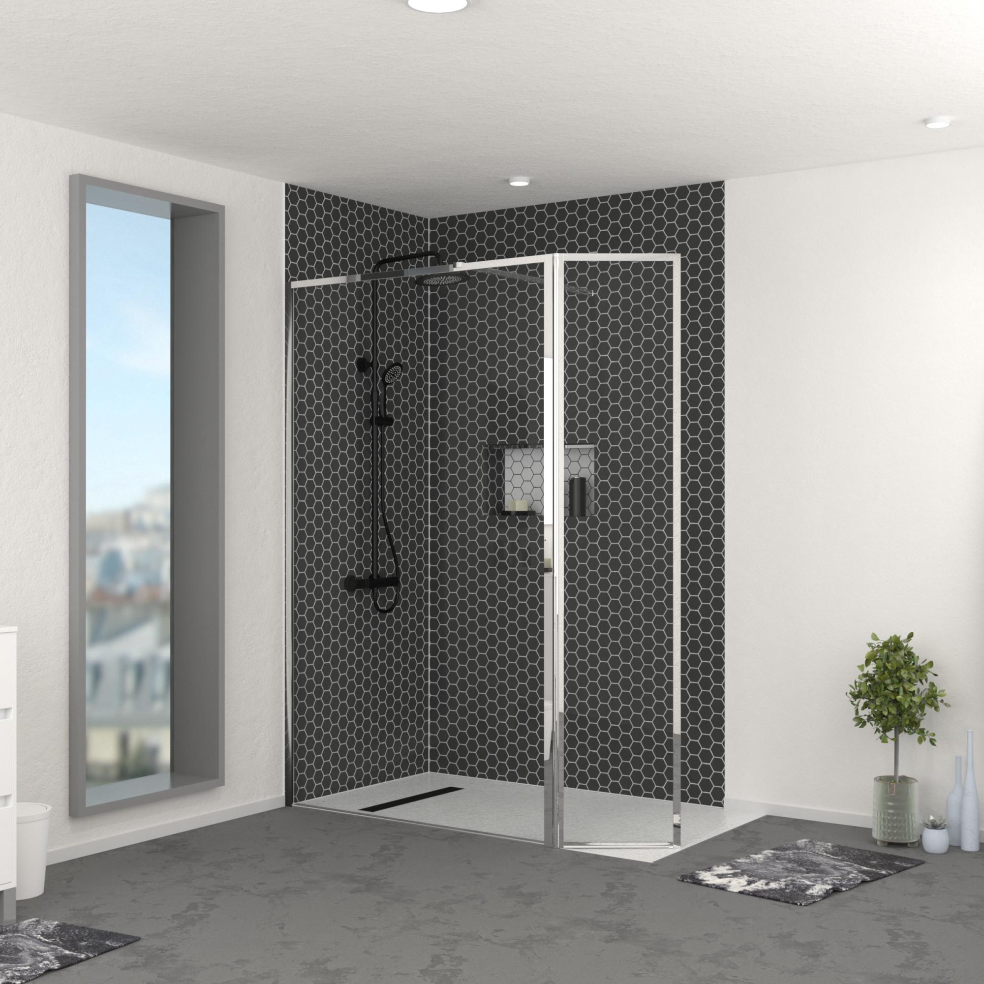 Tris di Miscelatori per Bidet + Lavabo + Doccia - Finitura Cromata