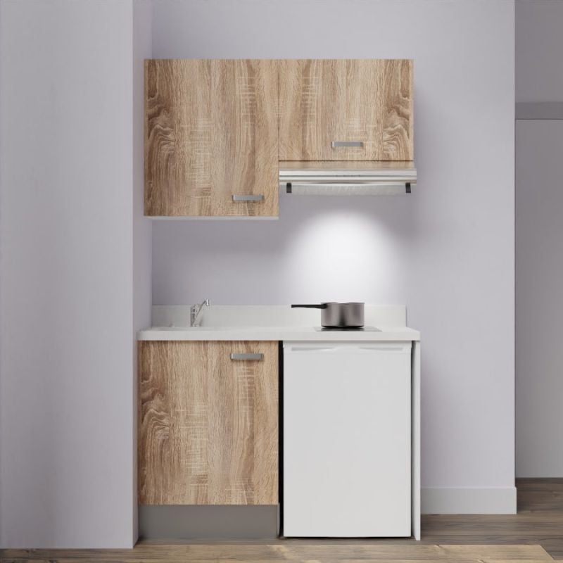 Kitchenette modèle K01 - largeur 120 cm - IDEE O