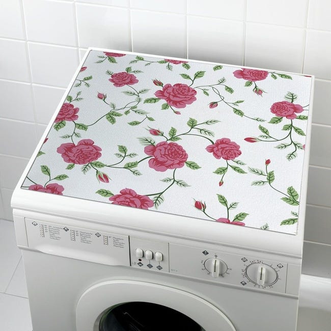 Protège machine à laver - Tapis de machine à laver - Fleurs - Blossom -  Printemps 
