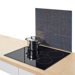 TMK - Cache-plaque en verre - 60 x 52 cm - pour cuisinières électriques ou  à induction - Plaque de protection anti-éclaboussures, planche à découper  décorative aspect bois : : Cuisine et Maison