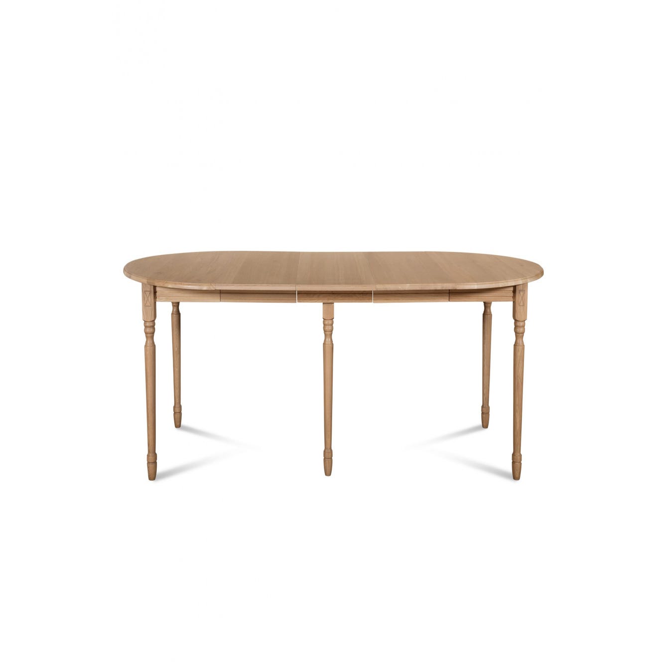 Table ronde extensible en chêne / plateau 115 cm