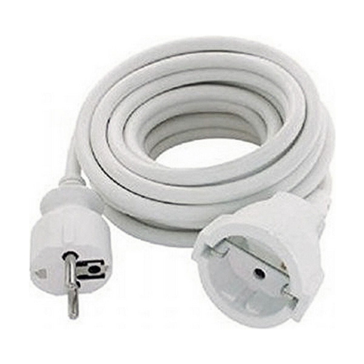 Cable Prolongador Silver Electronics Manguera cable blanco 5m IP20