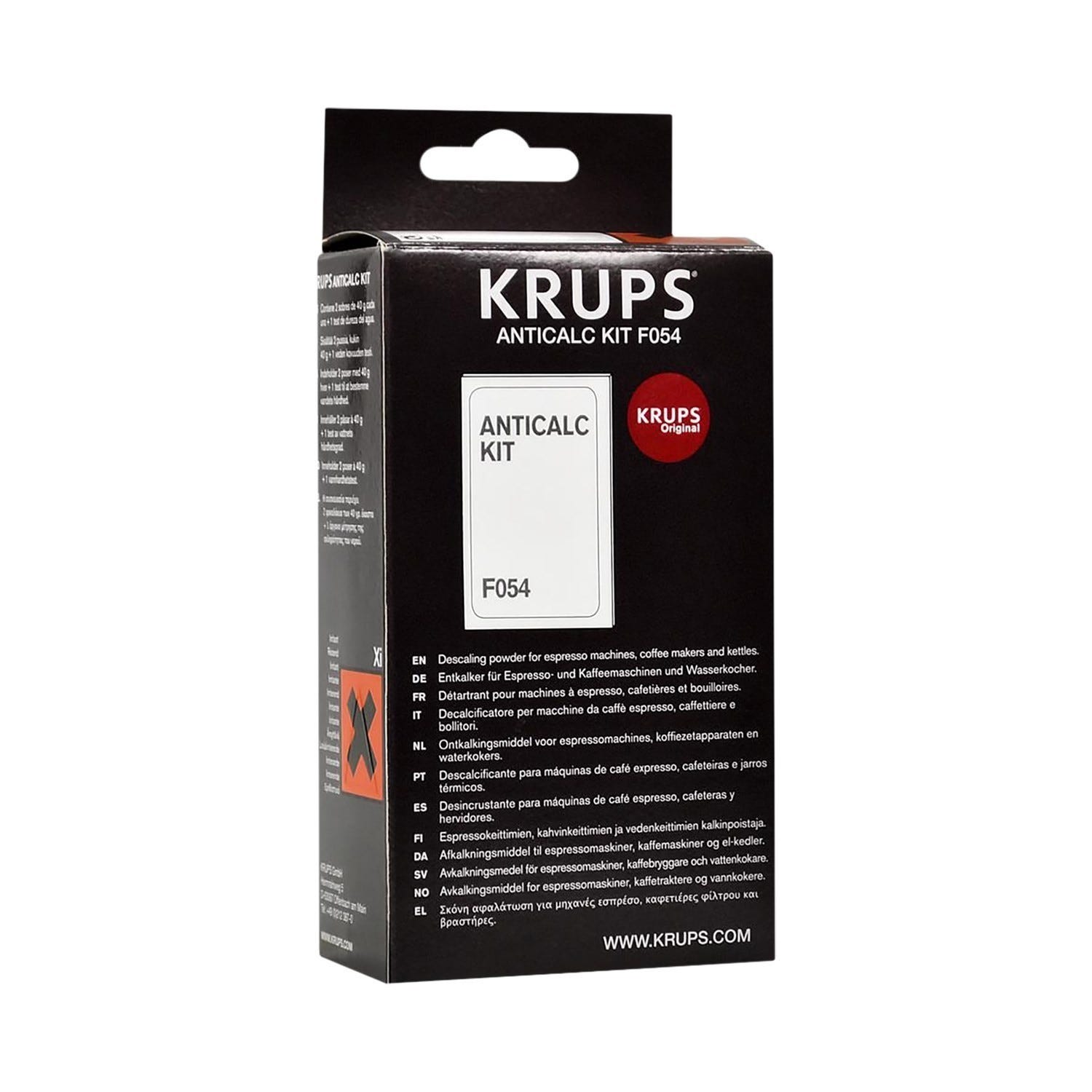 Sobres descalcificación cafetera Krups Dolce Gusto, Nespresso F054001B
