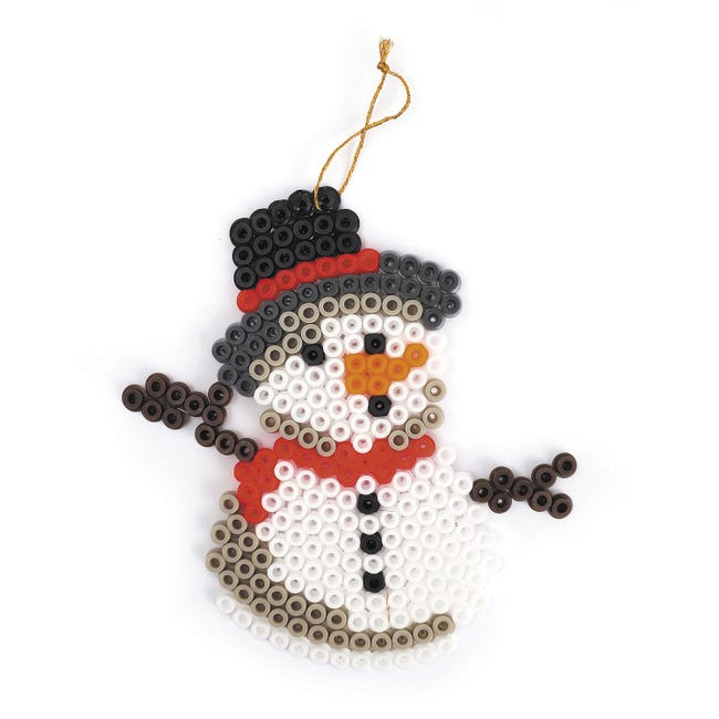 Coffret perles à repasser 12 décorations de Noël - Graine Créative